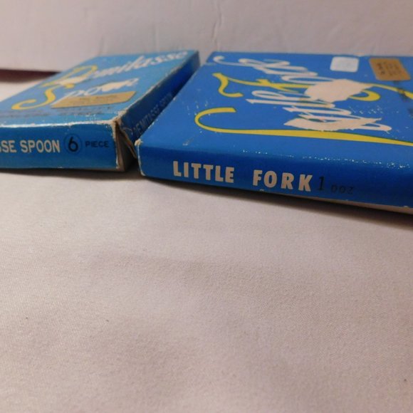 Florida Demitasse Spoons and Florida Little Forks Vintage - Picture 8 of 9